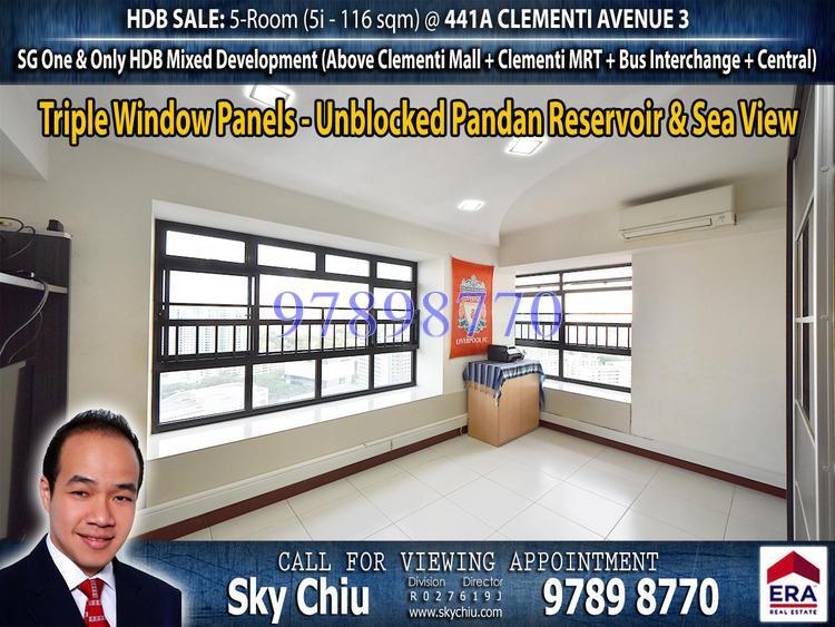 Blk 441A Clementi Avenue 3 (Clementi), HDB 5 Rooms #153551852